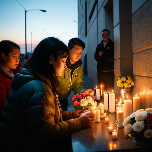 Memorial for the Grimace Shake victims