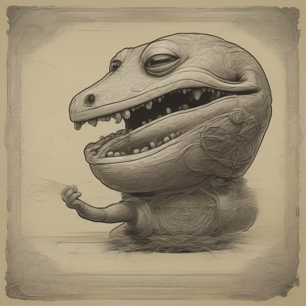 A representative image of Sleestak culture. It's... beautiful?