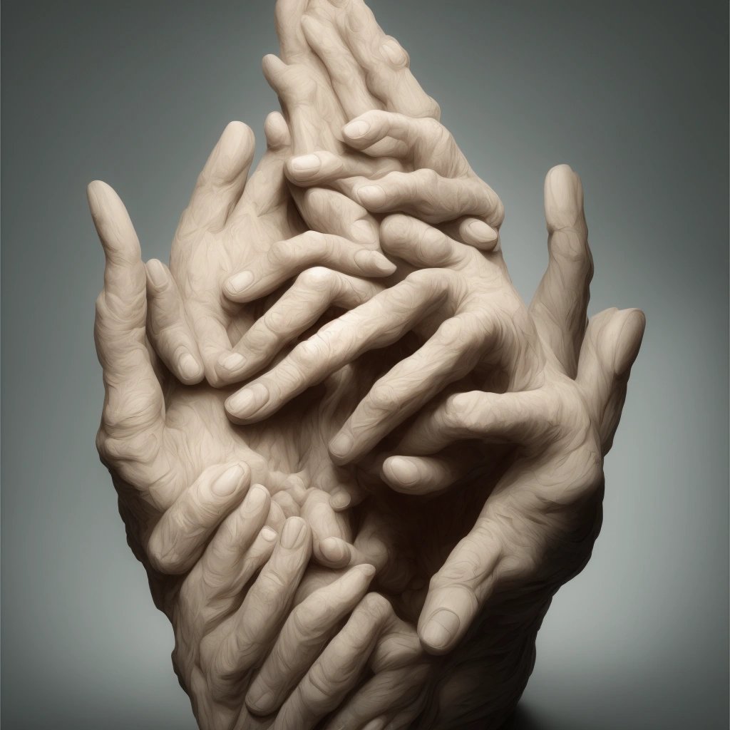 Statue of Elegance Hands