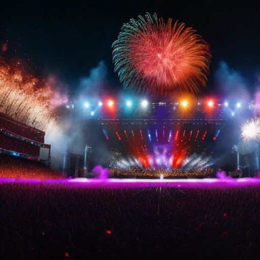 Rodney performing on a concert stage