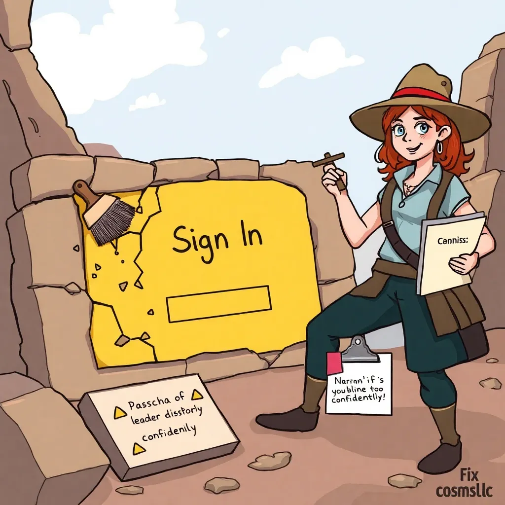 QA team as “bug archaeologists” at the login ruins