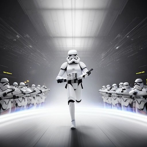 Euphoric stormtrooper