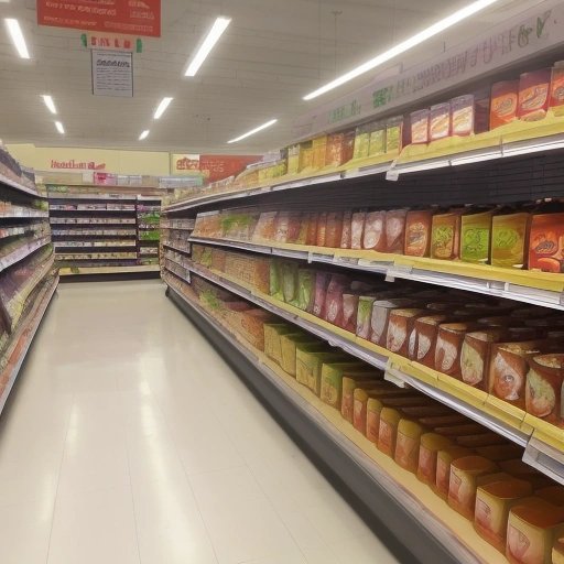 Empty supermarket shelves, frustrated customers