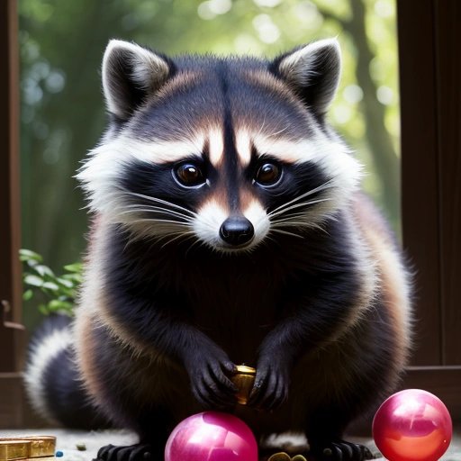 Raccoon thief