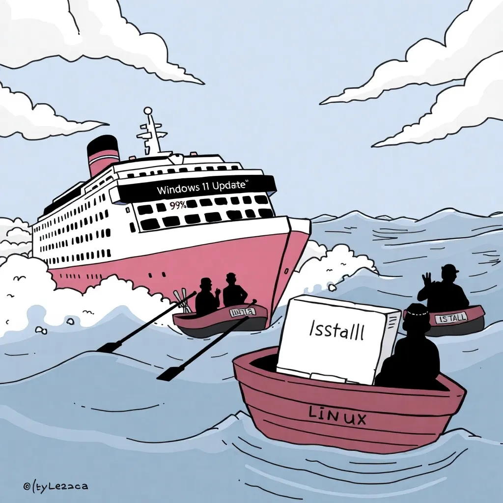 Linux as a lifeboat users flee to