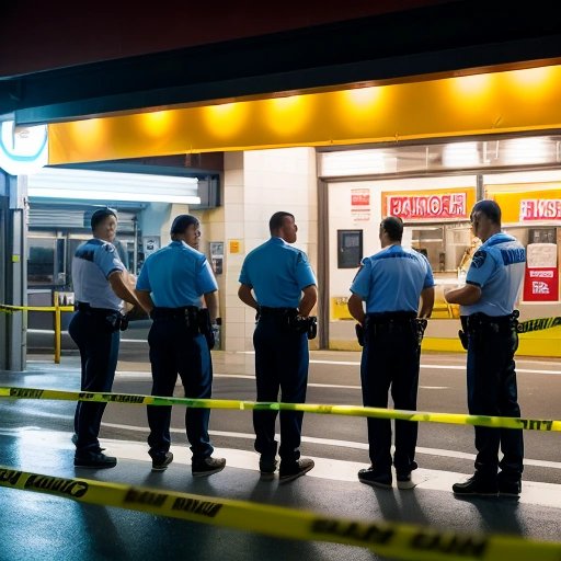 Police investigating the fast food chain's factory