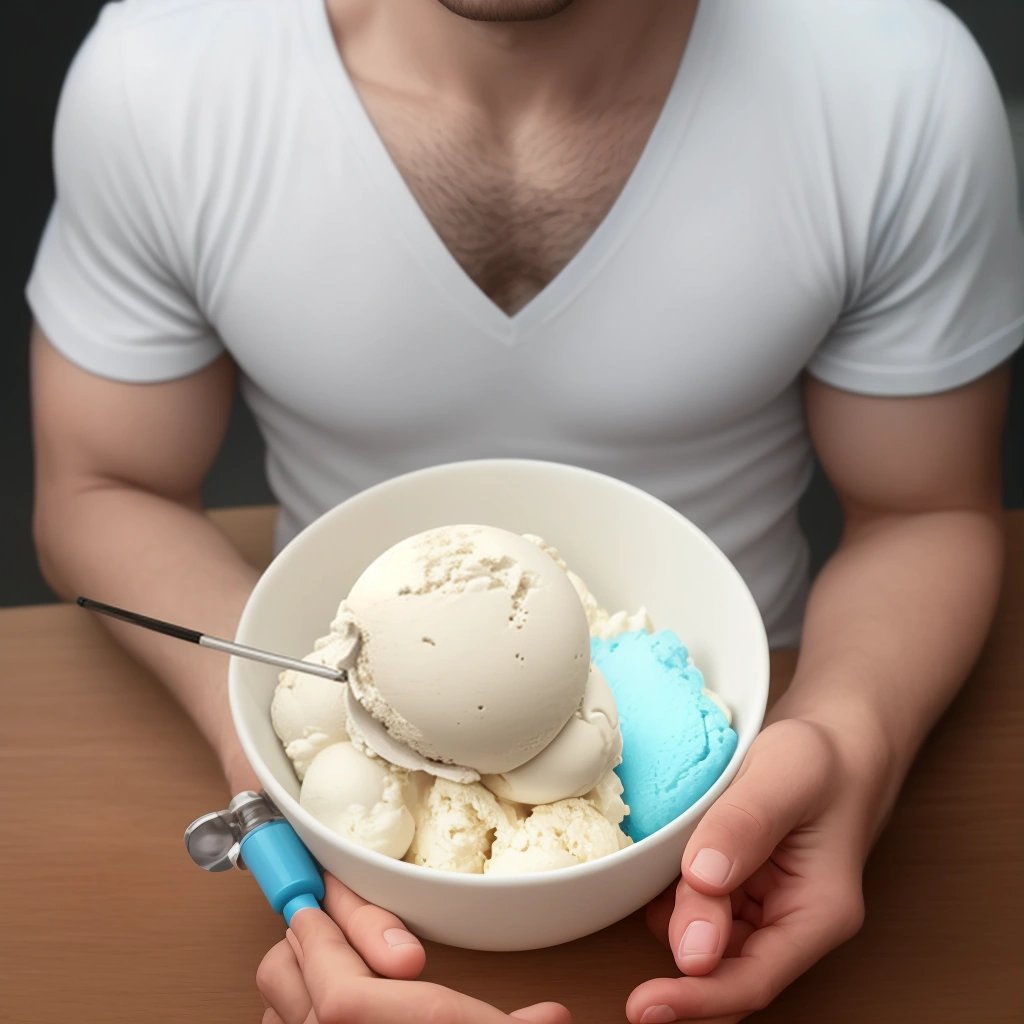 Ice cream temperature measurement