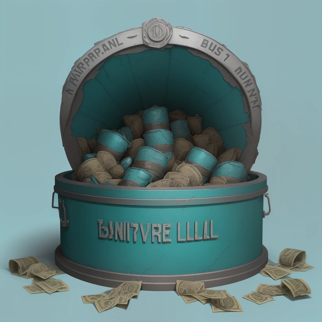 Teal-colored indestructible vault