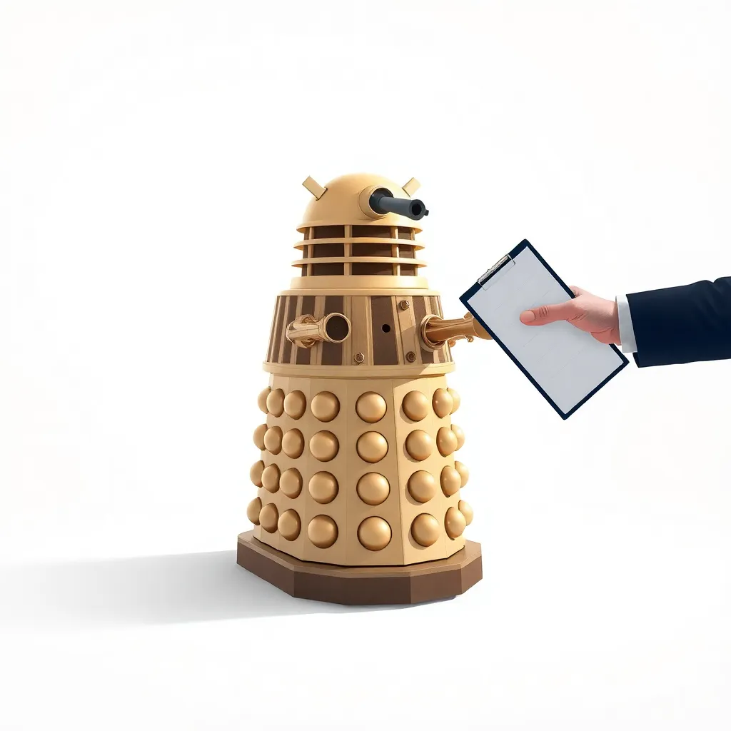 Tastefully censored “un-casing” sequence