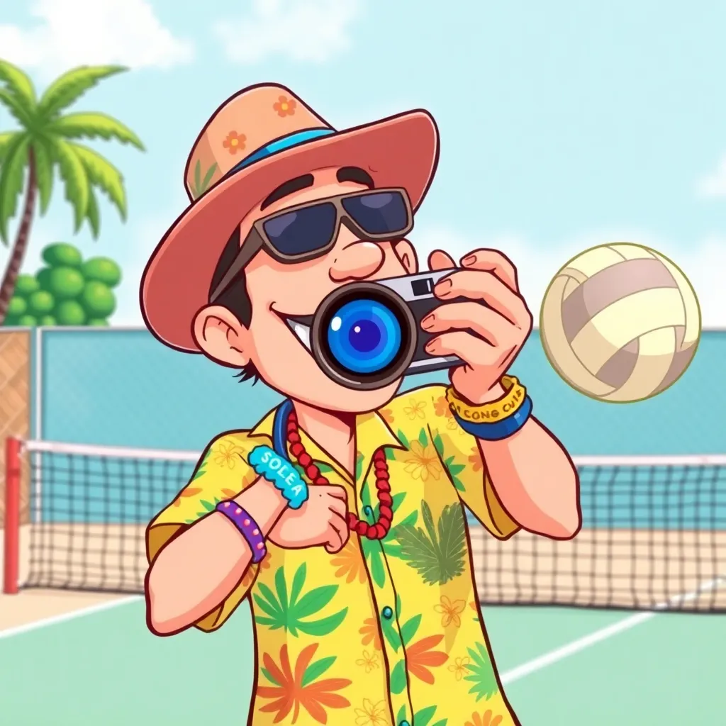 Skin #6 — “Tropical Tourist”: cheerful chaos in ranked