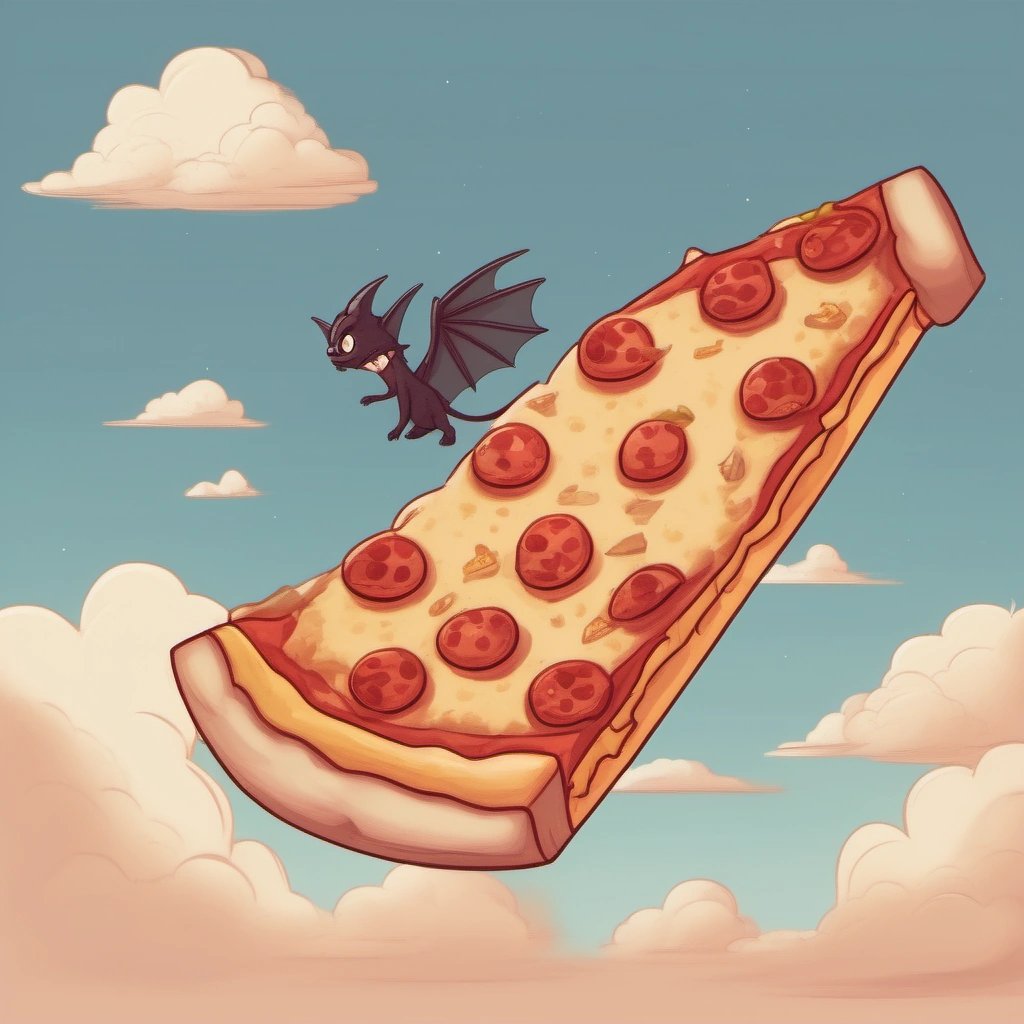 Toothless and the Pizza