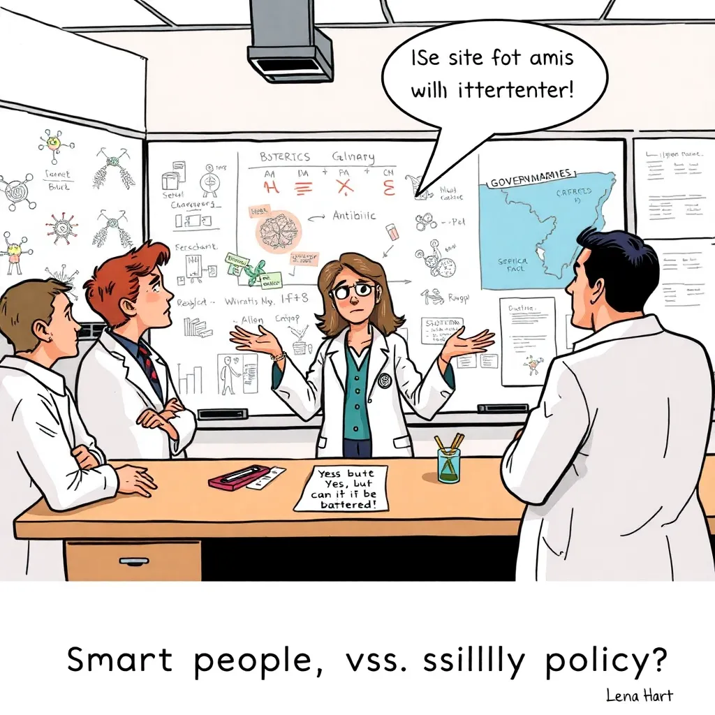 Marine scientists responding: furious in a lab full of useful breakthroughs