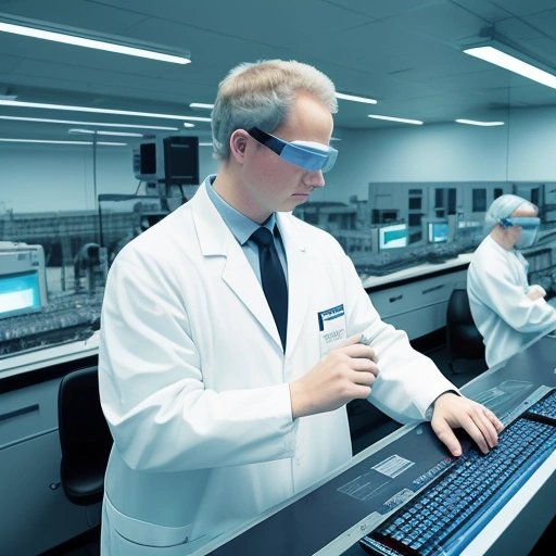 Jeff Atwood in the lab