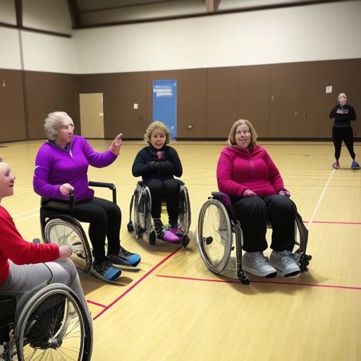 Inclusive sports activity on Accessible Friday