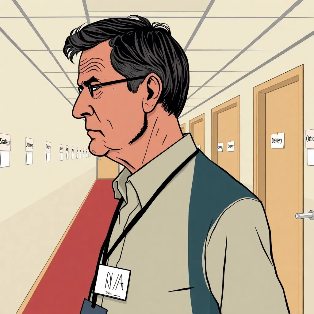 Civil servant “not assigned to exist” in an anonymous corridor