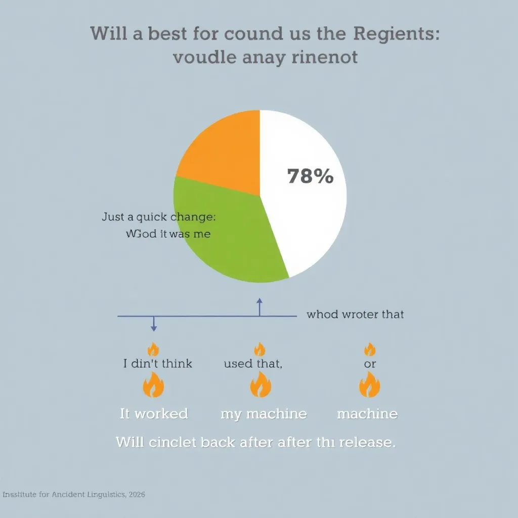 Institute for Advanced Regrets “study” chart with causes of bugs