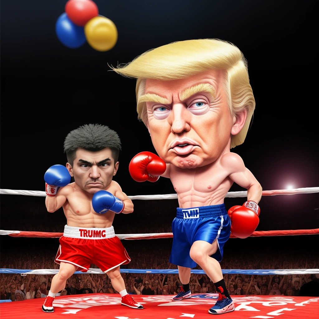 Trump's Political Boxing