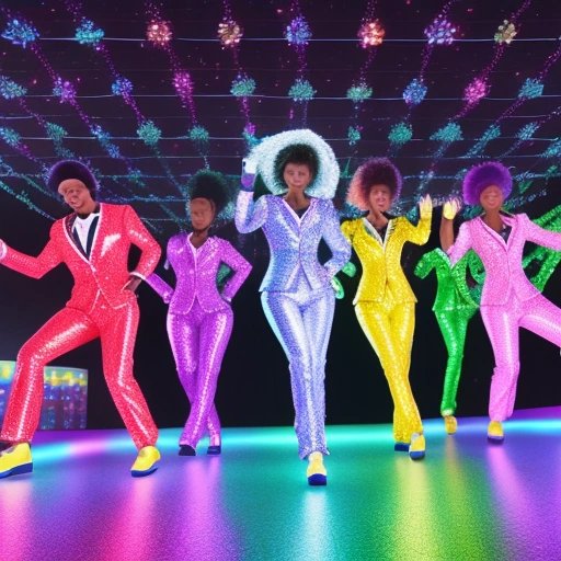 Multi-universal moonwalking celebration