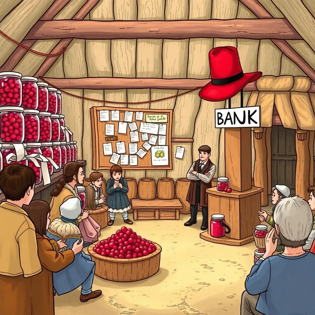 An economy powered by jam, gossip, and confidence