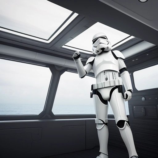 Stormtrooper and the low ceiling