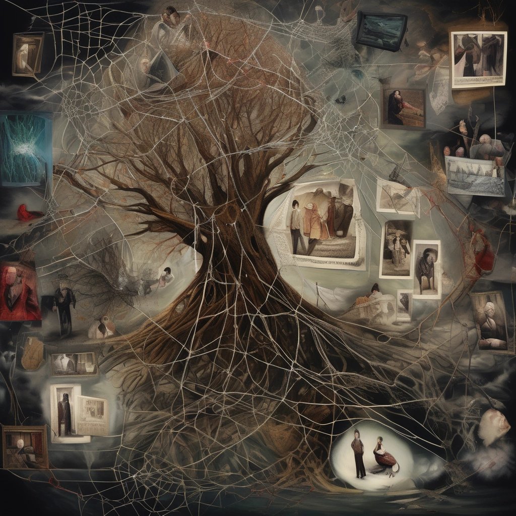 Thought-provoking image representing storytelling