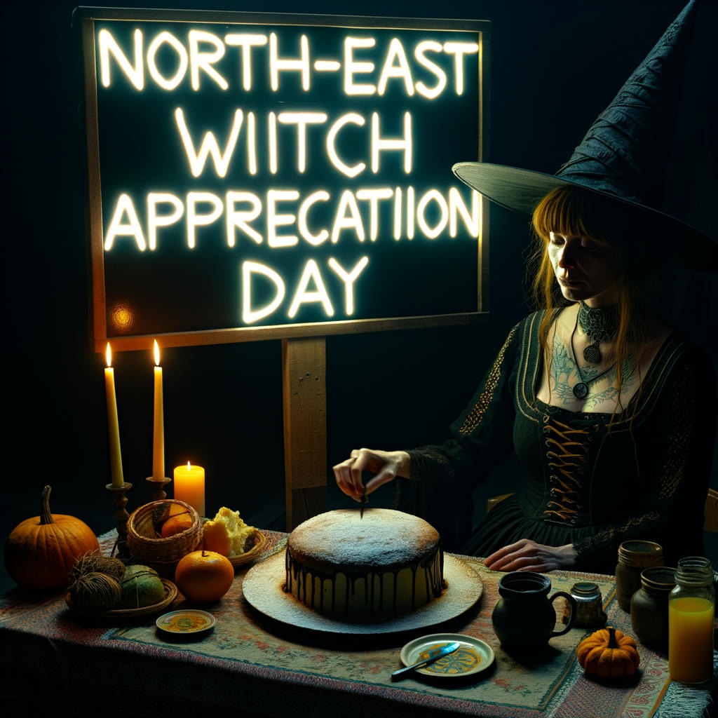 A lonely witch party in the North-East corner