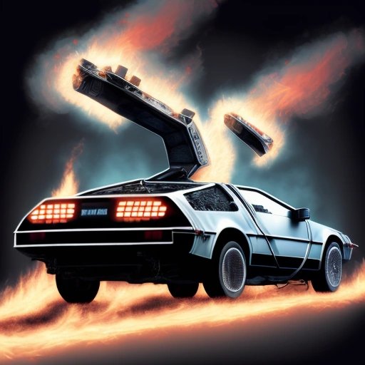 DeLorean from Back to the Future