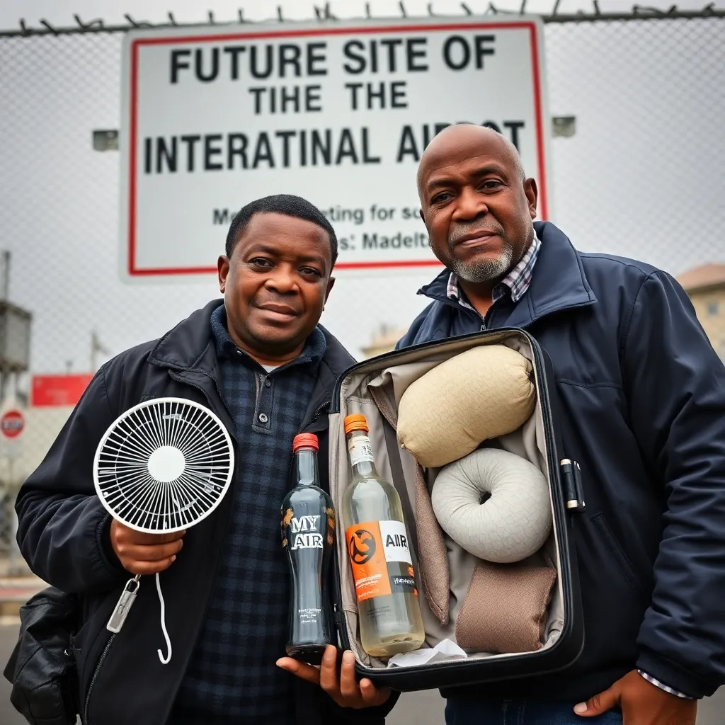 Local residents wonder what to pack for an airpot