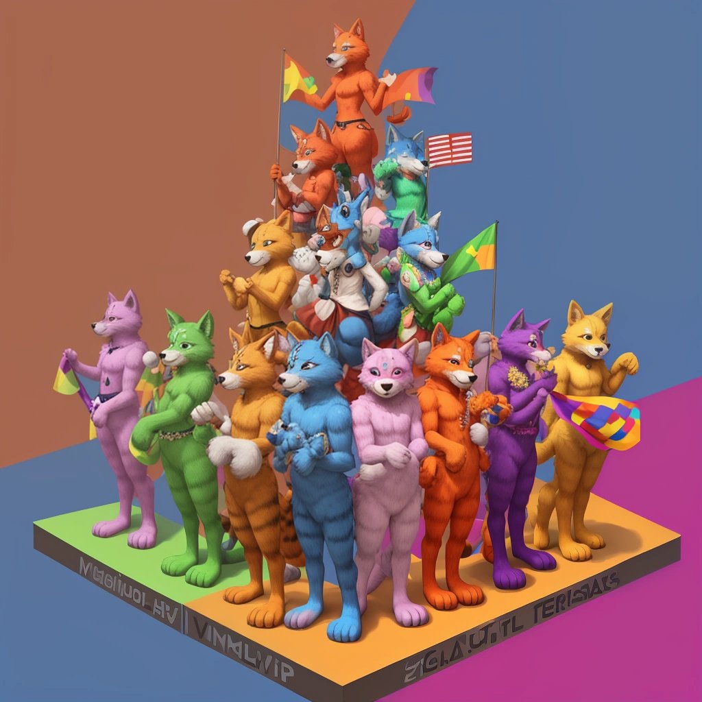 Furries asserting dominance in the virtual realm