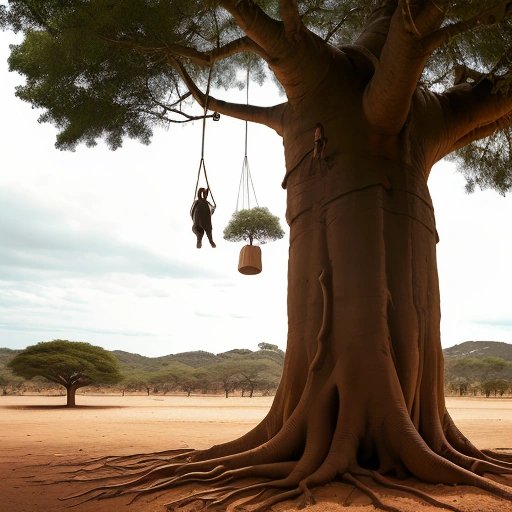 Quirky Baobab tree