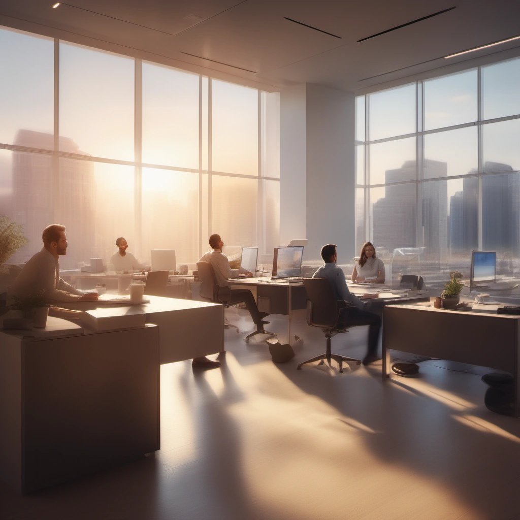 Relaxed Office Life