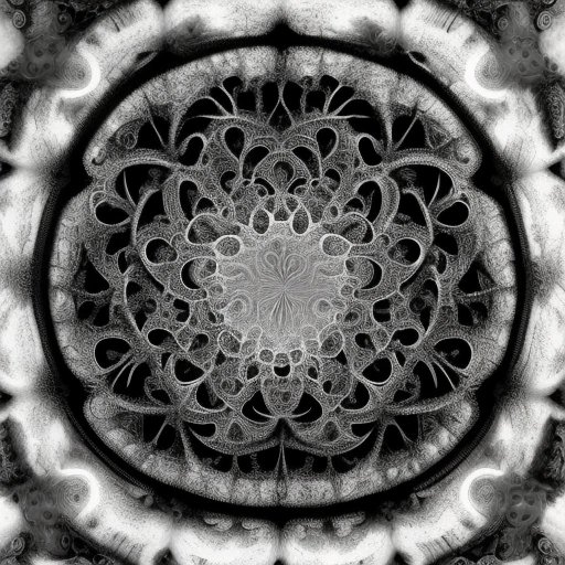 Zoomed-in view of the Mandelbrot set