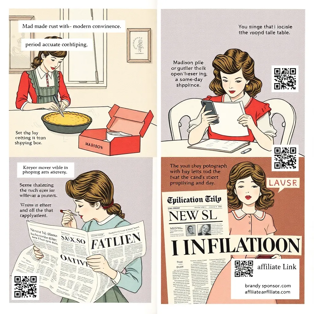 The “Retro Revolution, Sponsored by #Ad” montage image