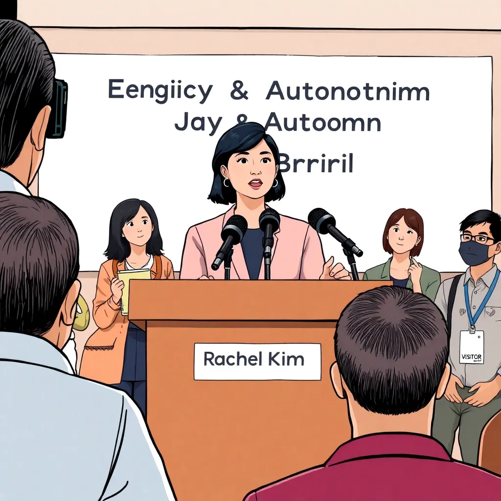 “‘It’s About Choice’: Rachel Kim at the Press Event”
