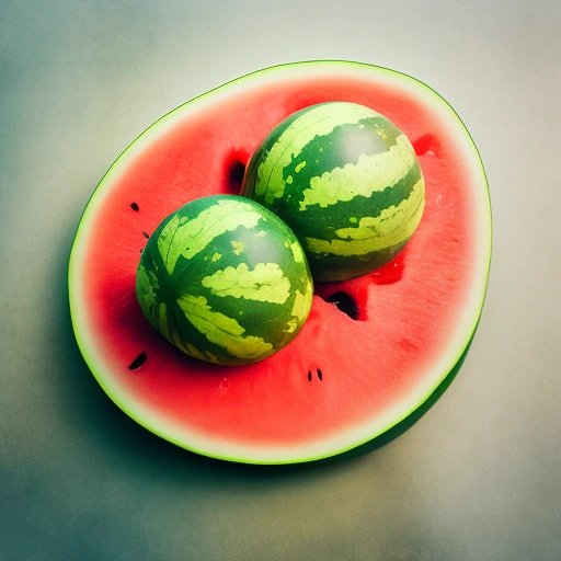 Fish-shaped watermelon