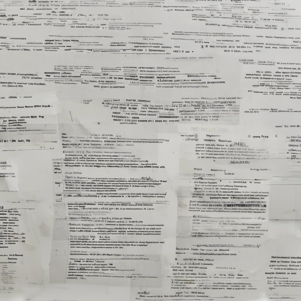 Redacted government documents about mysterious object