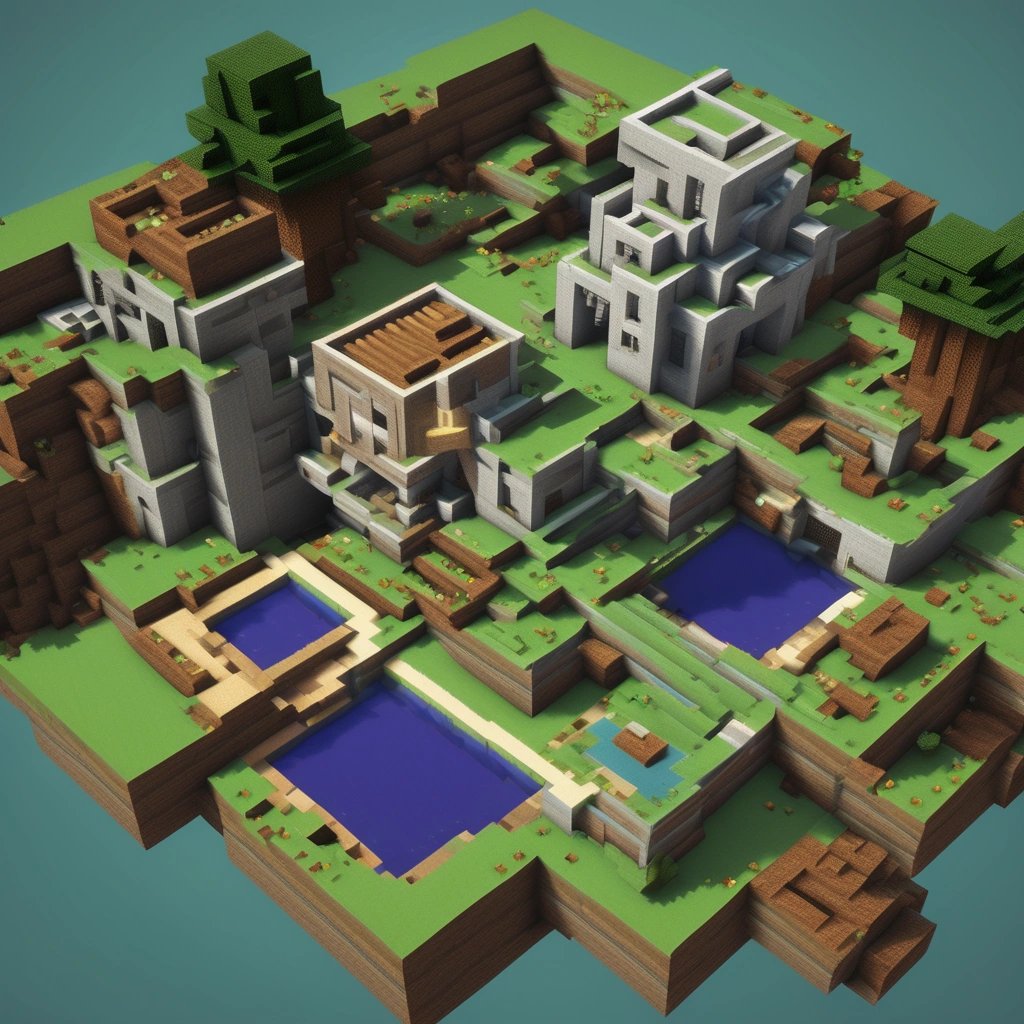 Minecraft gameplay