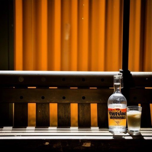 Person sleeping on bench after binge drinking