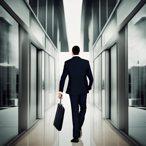 Man holding a briefcase
