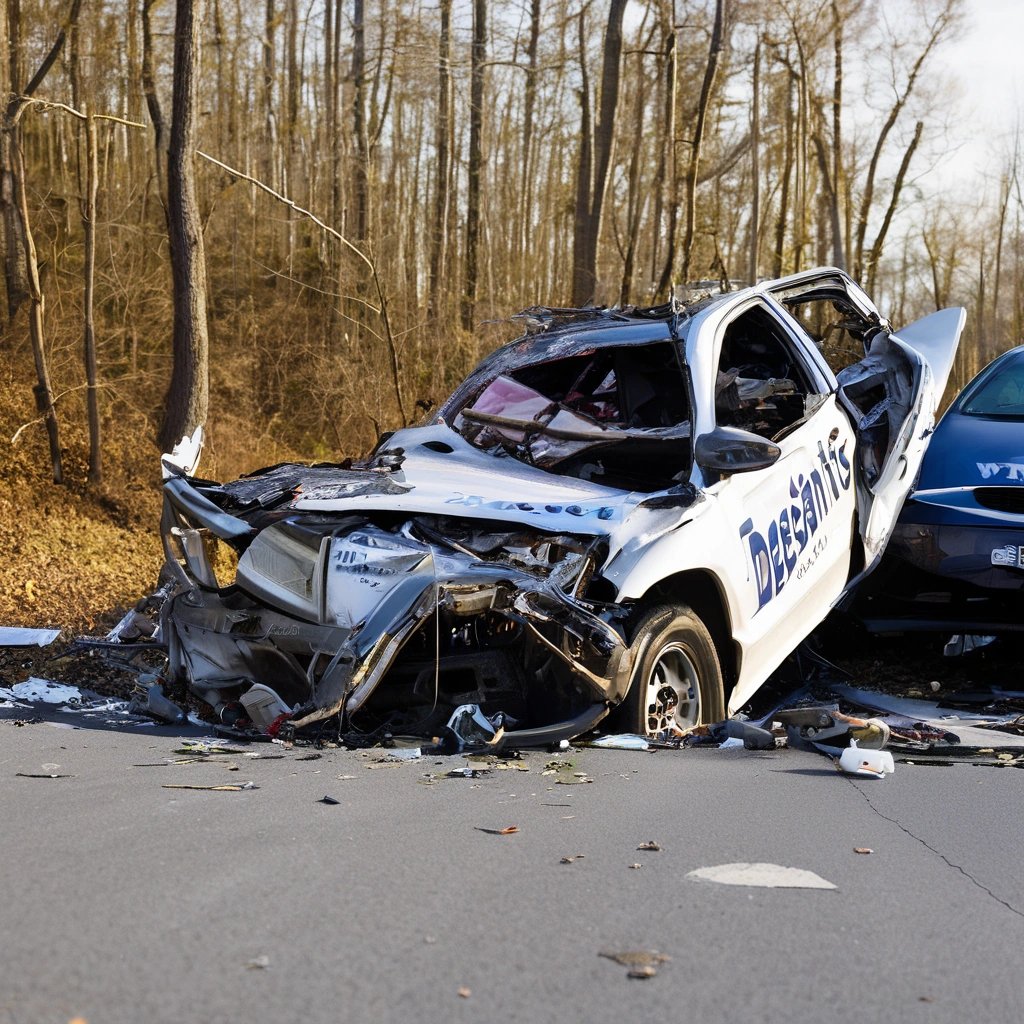 DeSantis 2024 car crash scene