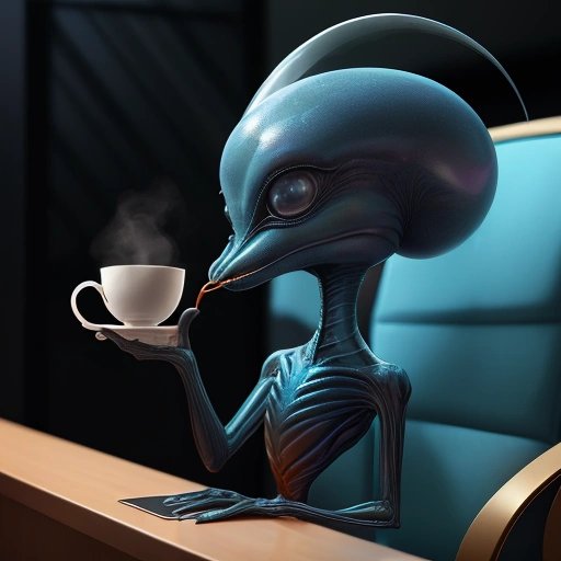 Alien faces delight over Bamerindus' coffee