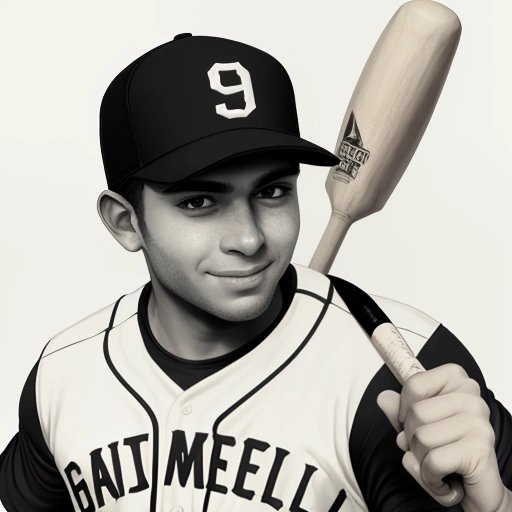 Baseball number 9
