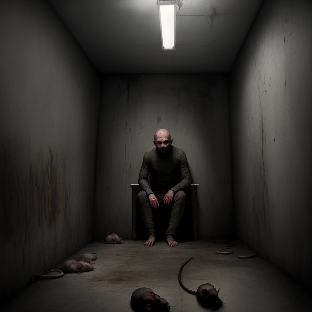 Rubber room with rats