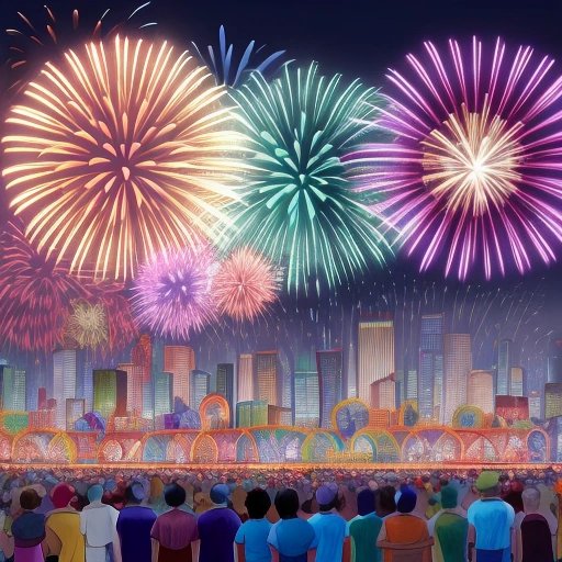 City filled with absurd activities