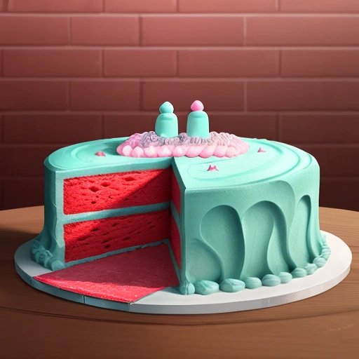 Brick disguised as a cake