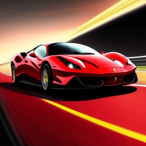 Red Ferrari