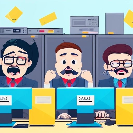 Overwhelmed employees trying to fix broken technology