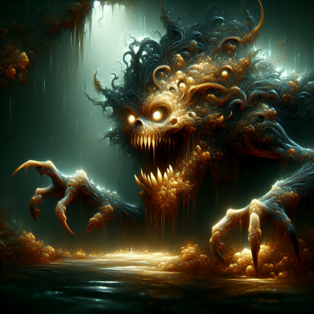 The infamous grue after its meal