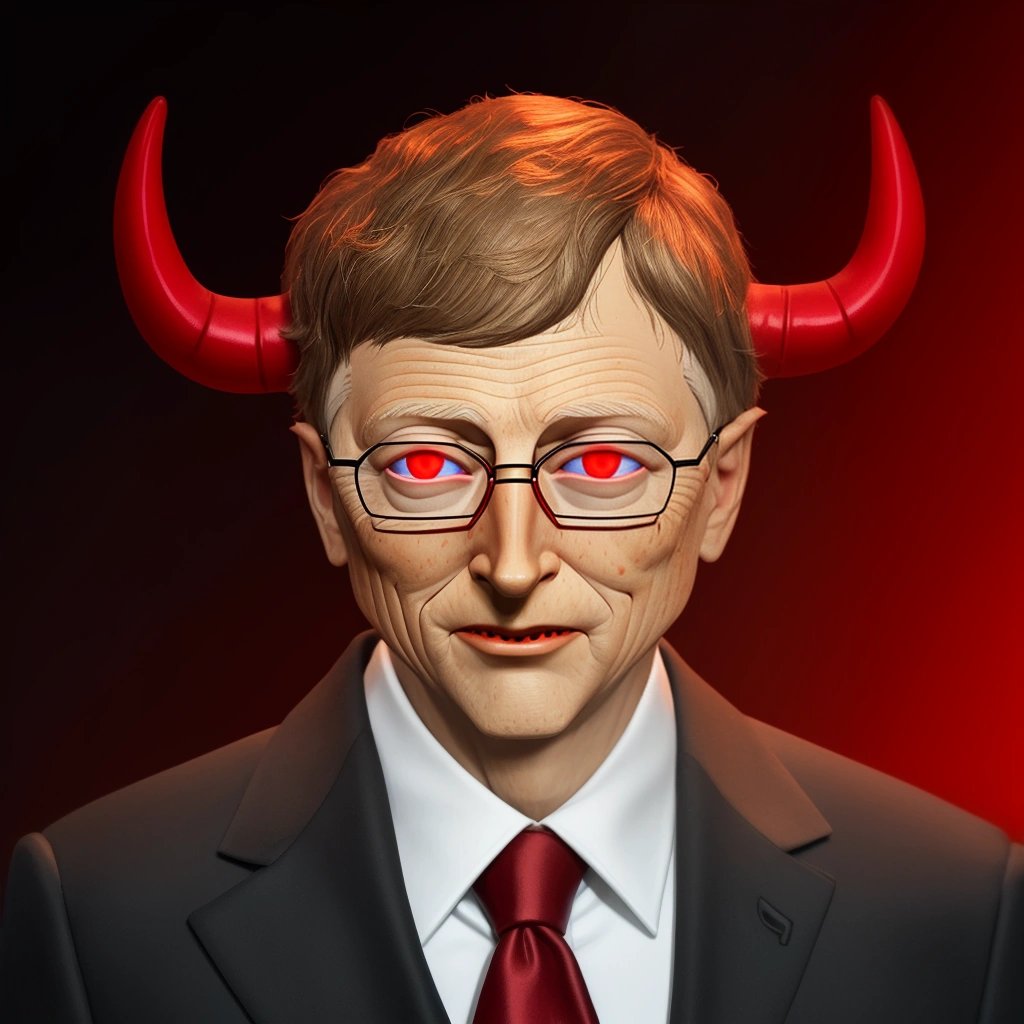 Devilish Bill Gates