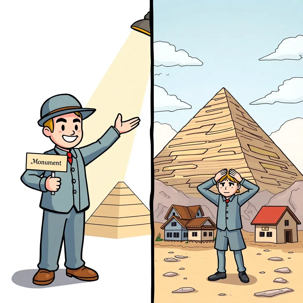 Community divided: “Art” vs “Terrorism” (pointy landscaping debate)